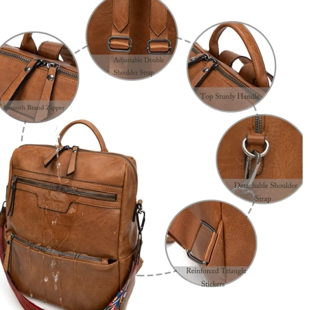 ZUNIYAMAMA Backpack Purse for Women,Fashion Cute Convertible Designer Womens.. - Picture 5 of 5